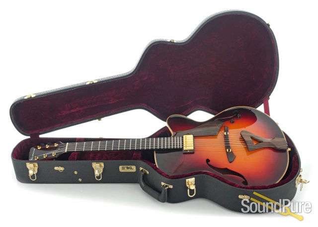Comins Concert Archtop Electric Guitar #0268 - Used — image 5