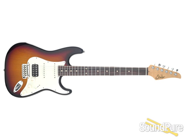 Suhr Classic S 3-Tone Burst HSS Electric Guitar #68882 — image 8
