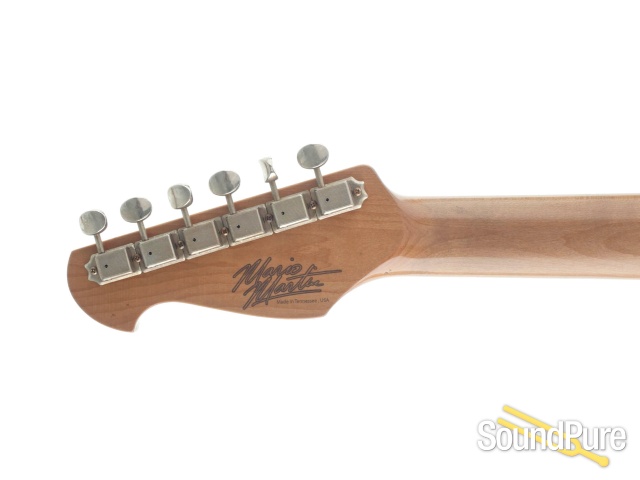 Mario Guitars S Paulownia Fiesta Red #1022742 - Used — image 7