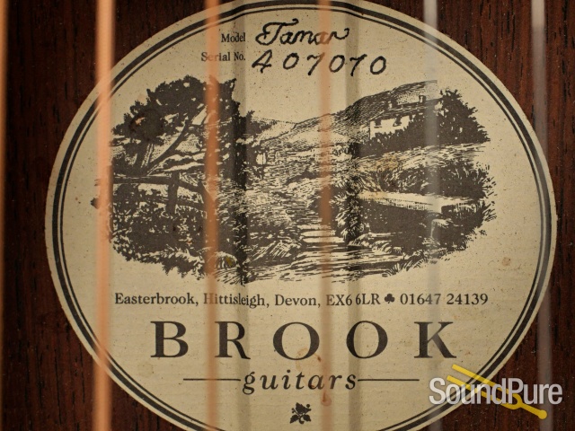 Brook Tamar Euro Spruce/Cocobolo Guitar #407070 - Used — image 2