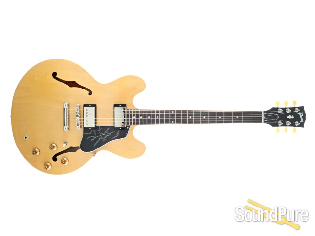 Gibson ES-335 Natural Electric Guitar #221420089 - Used — image 8