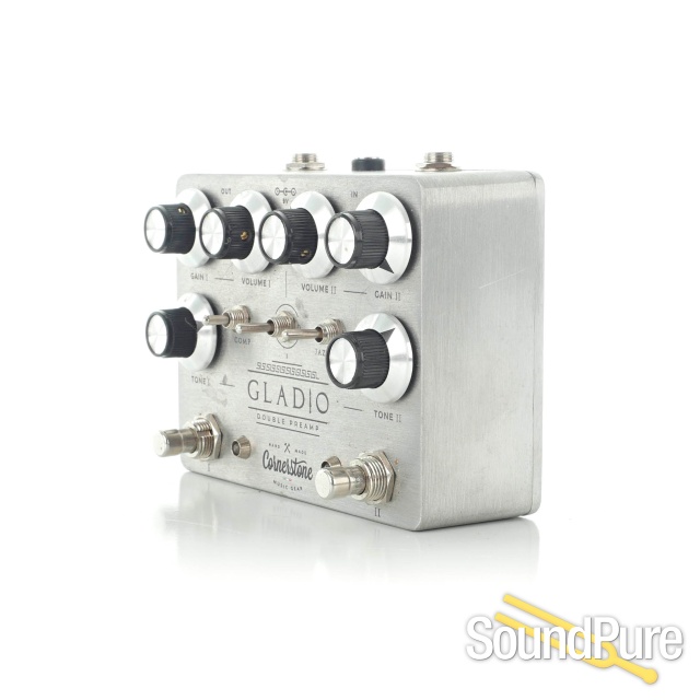 Cornerstone Gladio Double Preamp Guitar Pedal - Used — image 2