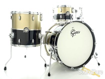 Gretsch 4pc Renown Retro Luxe Anniversary Drum Set Gold/BK Gretsch 4pc Renown Retro Luxe Anniversary Drum Set Gold/BK