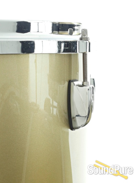Gretsch 4pc Renown Retro Luxe Anniversary Drum Set Gold/BK — image 7