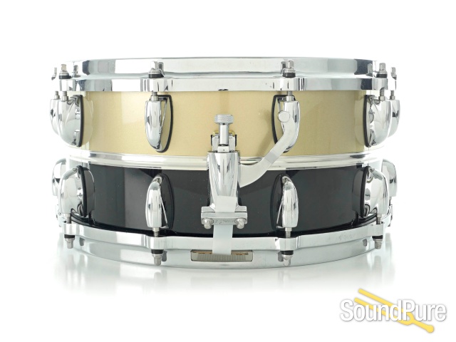 Gretsch 4pc Renown Retro Luxe Anniversary Drum Set Gold/BK — image 8