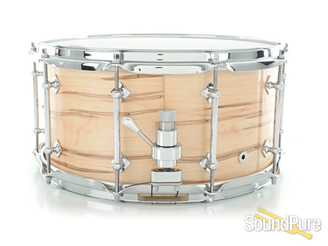 Craviotto 7x14 Ambrosia Wormy Maple Custom Shop Snare Drum — image 2