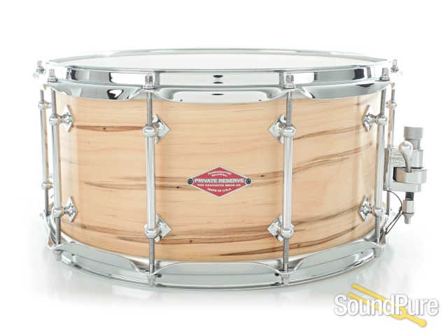 Craviotto 7x14 Ambrosia Wormy Maple Custom Shop Snare Drum — image 1