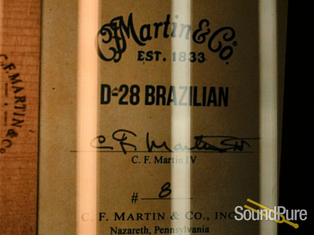 Martin CS Brazilian D-28 Limited Run #2114626 (#8) - Used — image 2