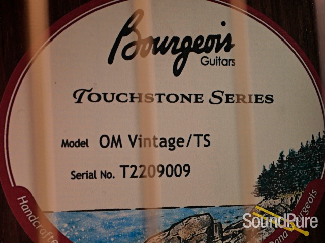 Bourgeois Touchstone OM Vintage/TS Guitar #T2209009 — image 2