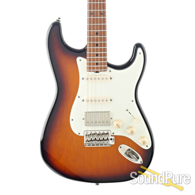 Tuttle Custom Classic S 2-Tone Burst Guitar #328 - Used — image 1