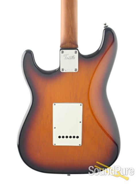 Tuttle Custom Classic S 2-Tone Burst Guitar #328 - Used — image 5