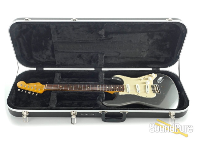 Nash S-63 Charcoal Frost Electric Guitar #SND-154 - Used — image 4