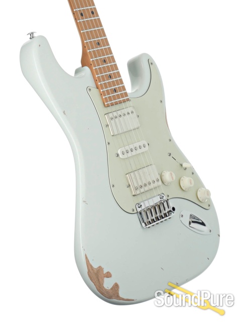 Suhr Ian Thornley Sig. Classic S Antique Sonic White #68934 — image 2
