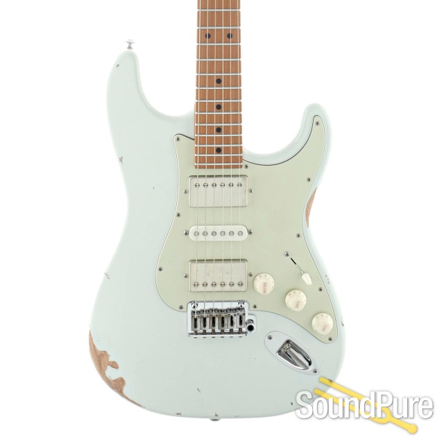 Suhr Ian Thornley Sig. Classic S Antique Sonic White #68934 — image 1