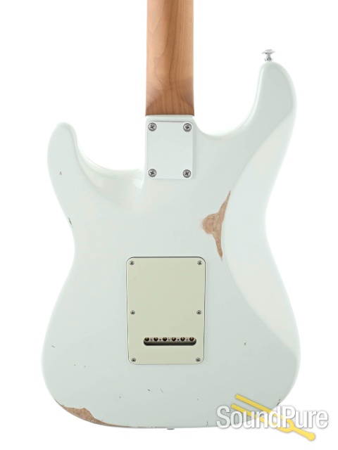 Suhr Ian Thornley Sig. Classic S Antique Sonic White #68934 — image 5