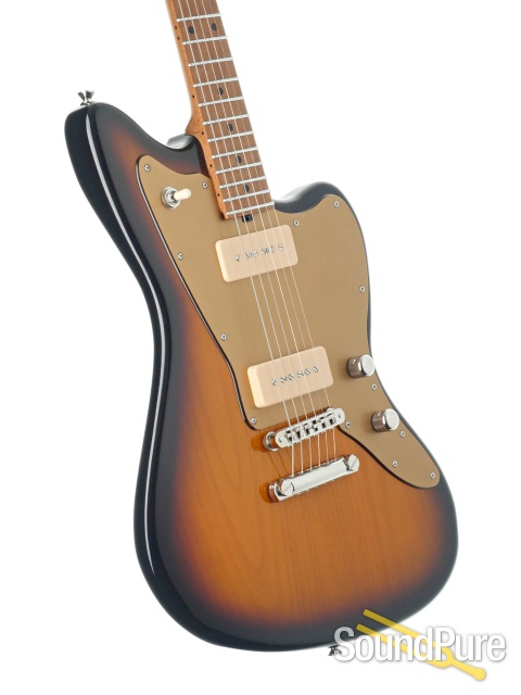 Tuttle J-Master 2-Tone Burst Electric Guitar #715 - Used — image 2