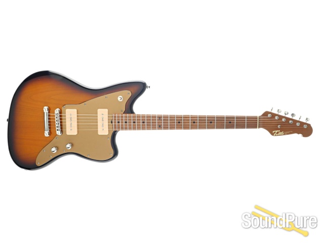 Tuttle J-Master 2-Tone Burst Electric Guitar #715 - Used — image 9
