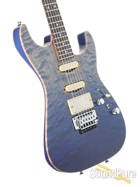 Anderson Drop Top Jacks Blue Surf Electric Guitar #01-17-23P — image 2