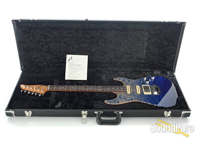 Anderson Drop Top Jacks Blue Surf Electric Guitar #01-17-23P — image 6