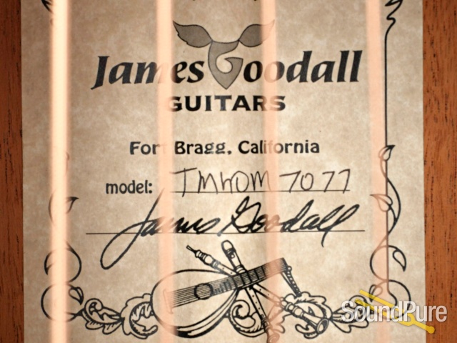 Goodall Trad OM Honduran Mahogany Acoustic Guitar #7077 — image 2