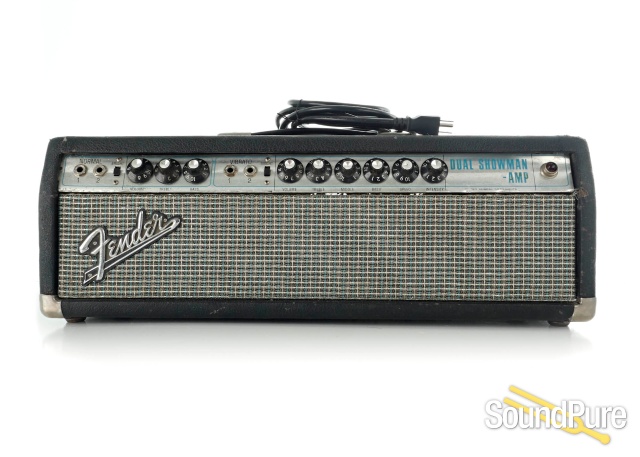 1968 Fender Dual Showman Amplifier Head #A13808 - Used — image 1