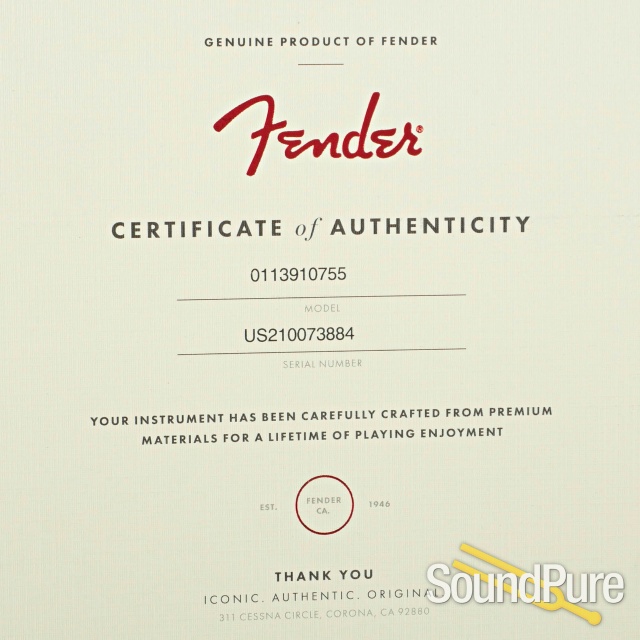 Fender Am Pro II Olympic White Strat #US210105908 - Used — image 5
