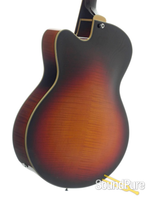 Comins GCS-16-2 Autumn Burst Archtop Guitar #218025 - Used — image 3