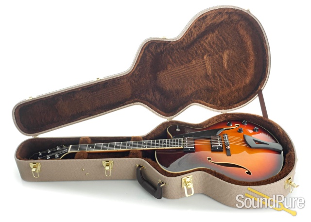 Comins GCS-16-2 Autumn Burst Archtop Guitar #218025 - Used — image 4