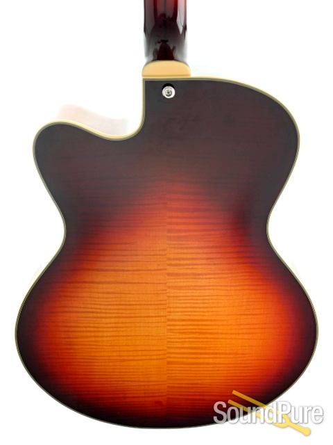 Comins GCS-16-2 Autumn Burst Archtop Guitar #218025 - Used — image 5