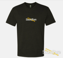 Sound Pure Branded T-Shirt Heather Black - XXL
