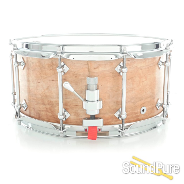 Craviotto 6.5x14 Private Reserve Figured Maple Snare Drum — image 2
