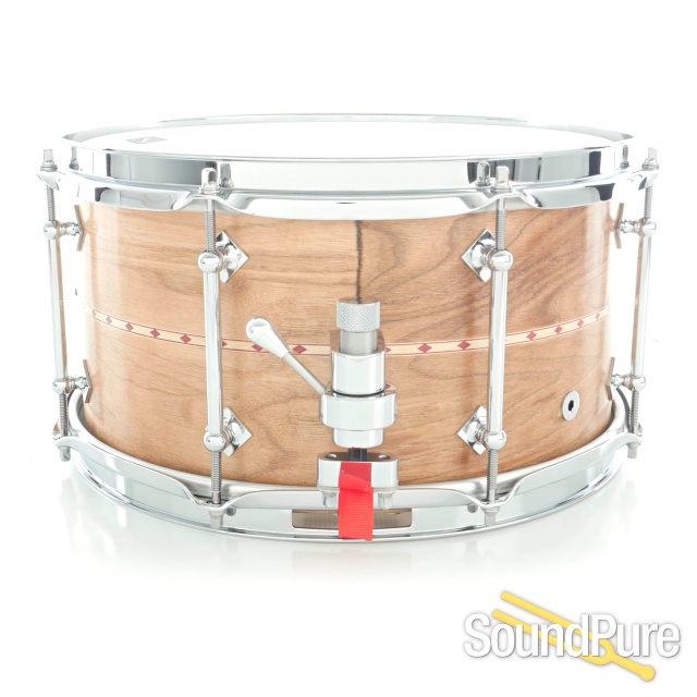 Craviotto 6.5x13 Private Reserve Butternut Custom Snare Drum — image 5