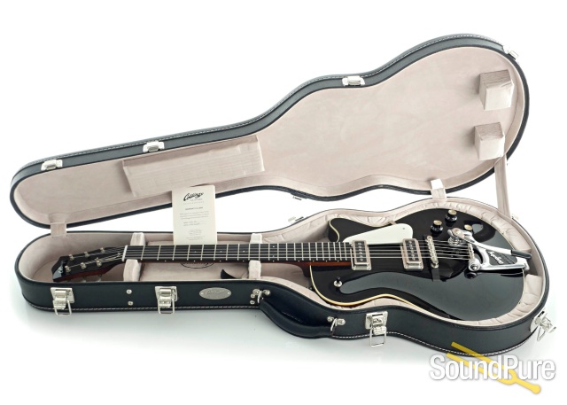 Collings 470-JL Jet Black Electric Guitar #22239 - Used — image 6