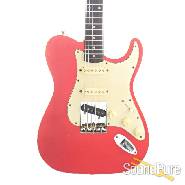 Mario Honcho Candy Apple Red Hardtail Guitar #1022732 - Used — image 1