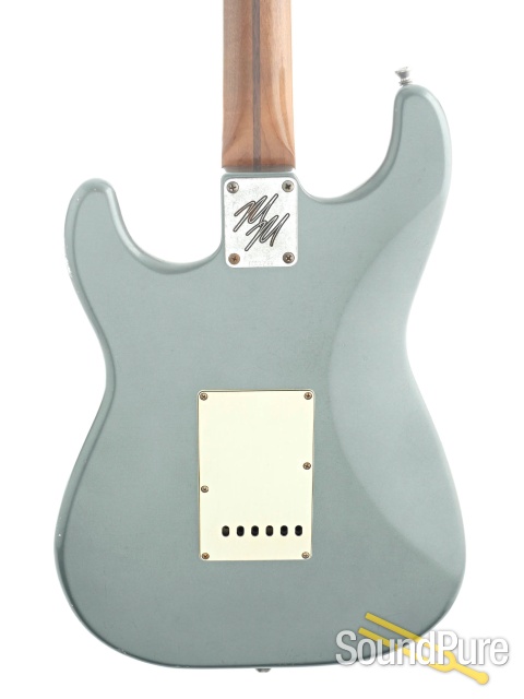 Mario Guitars S Charcoal Frost Relic Guitar #1122744 - Used — image 4