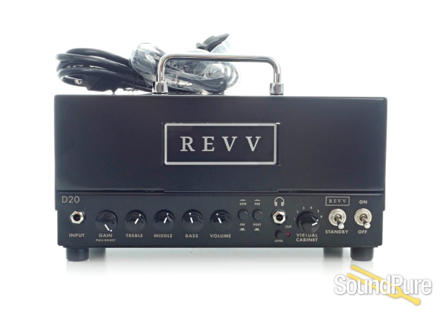 Revv Amplification D20 20/4-Watt Tube Head, Black - Used — image 1