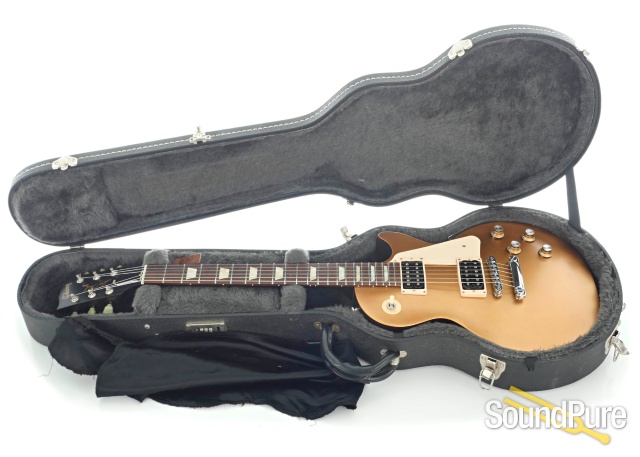 Gibson '50 Les Paul Tribute T Goldtop #160020841 - Used — image 4