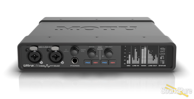 Motu UltraLite-mk5 Hybrid Audio Interface
