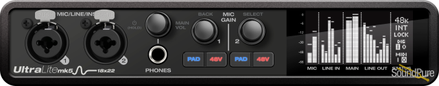Motu UltraLite-mk5 Hybrid Audio Interface — image 3