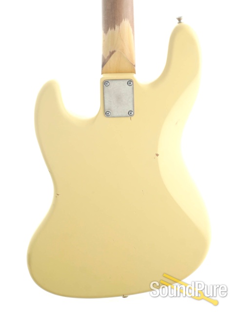 Nash JB-63 Vintage White Electric Bass Guitar #SND-201 — image 4
