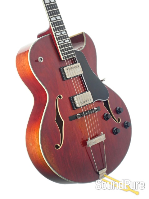 Eastman T49D/V Antique Amber Archtop #P2201227 — image 2