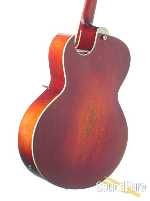 Eastman T49D/V Antique Amber Archtop #P2201227 — image 3