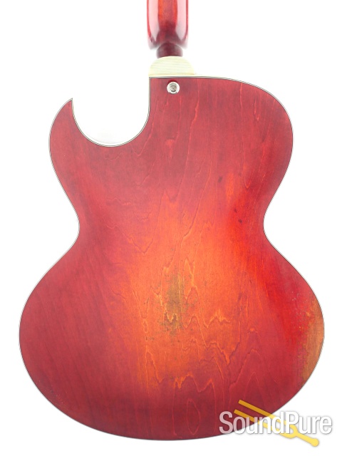 Eastman T49D/V Antique Amber Archtop #P2201227 — image 4