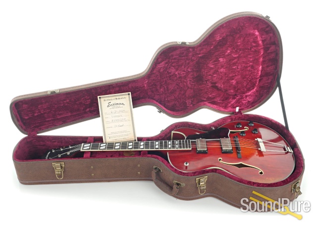 Eastman T49D/V Antique Amber Archtop #P2201227 — image 6