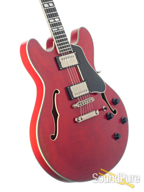 Eastman T59/V-RD Thinline Electric Guitar #P2201295 — image 2