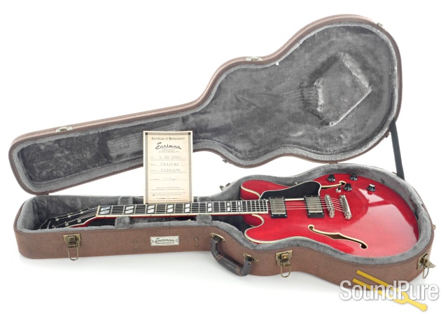 Eastman T59/V-RD Thinline Electric Guitar #P2201295 — image 6