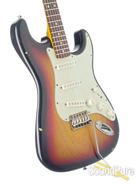 Nash S-63 3-Tone Sunburst Electric Guitar #GRT-102 - Used — image 2