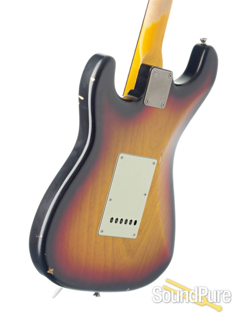 Nash S-63 3-Tone Sunburst Electric Guitar #GRT-102 - Used — image 3