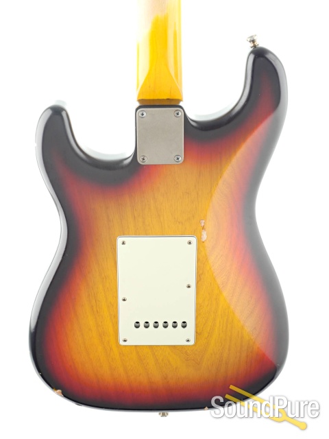 Nash S-63 3-Tone Sunburst Electric Guitar #GRT-102 - Used — image 4