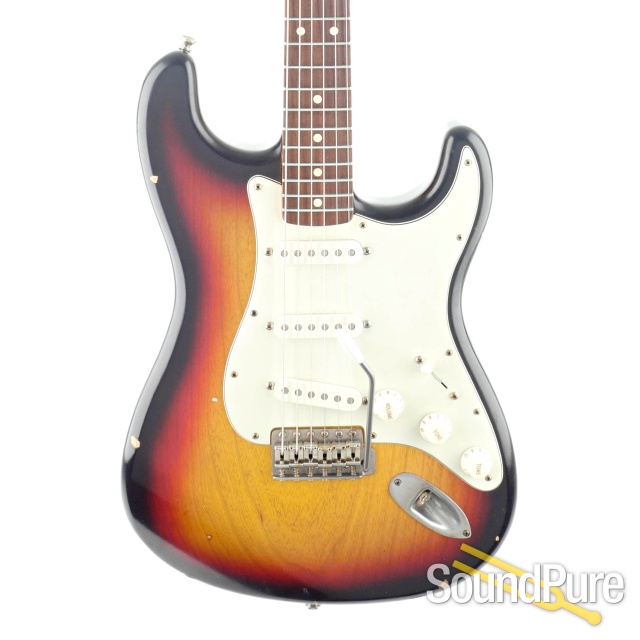 Nash S-63 3-Tone Sunburst Electric Guitar #GRT-102 - Used — image 1